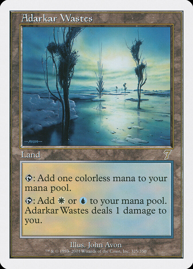 Adarkar Wastes (Seventh Edition)