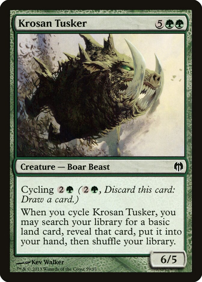 Krosan Tusker (Duel Decks: Heroes vs. Monsters)