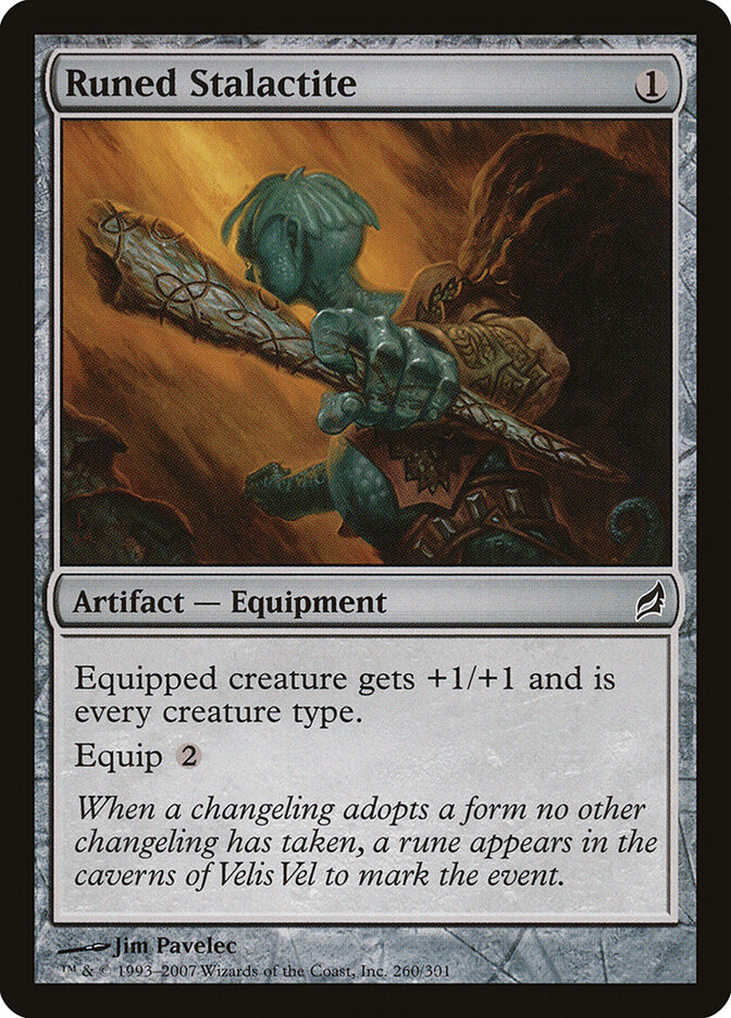 Runed Stalactite (Lorwyn)