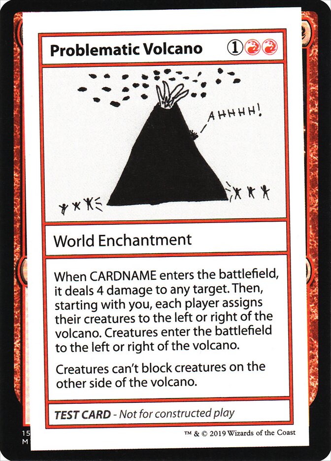 Problematic Volcano (Mystery Booster Playtest Cards 2021)