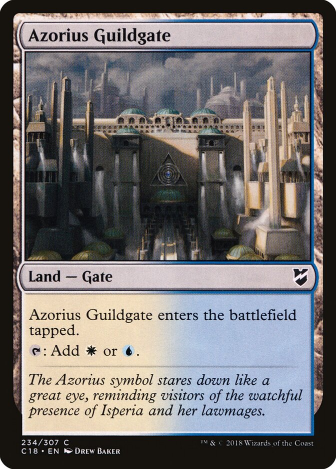 Azorius Guildgate (Commander 2018)