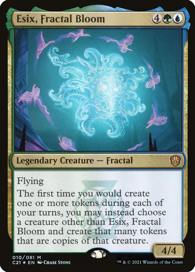 Esix, Fractal Bloom (Commander 2021)