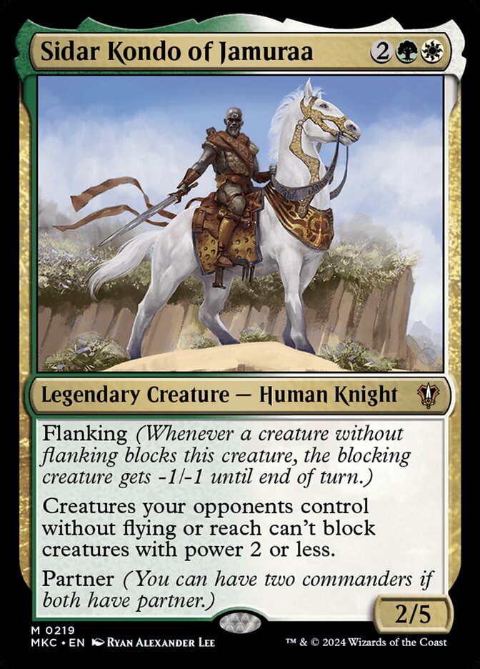 Sidar Kondo of Jamuraa (Murders at Karlov Manor Commander)