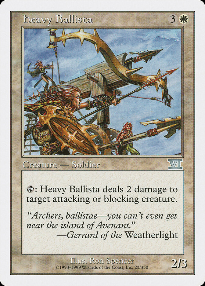 Heavy Ballista (Classic Sixth Edition)