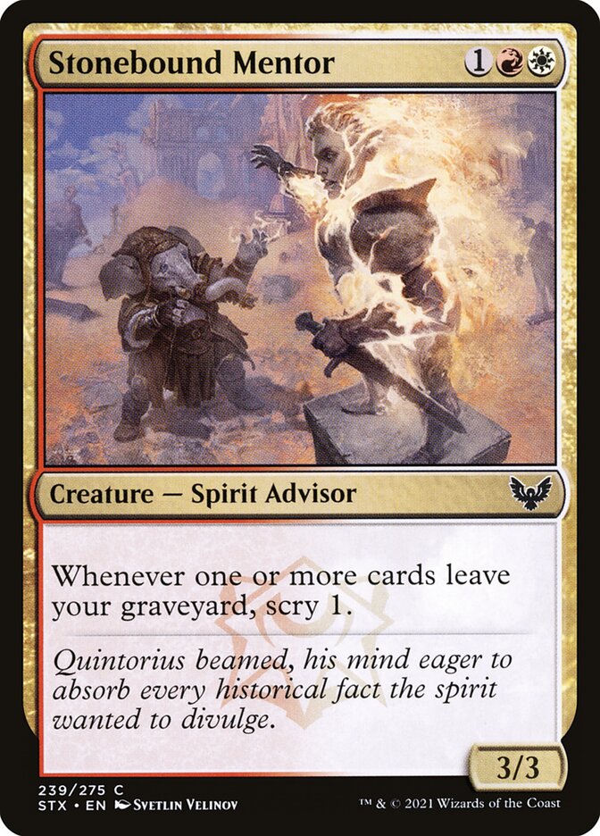 Stonebound Mentor (Strixhaven: School of Mages)