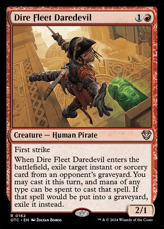 Dire Fleet Daredevil (Outlaws of Thunder Junction Commander)