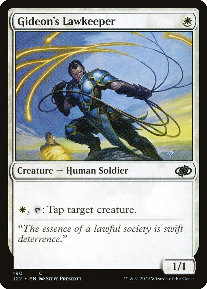 Gideon's Lawkeeper (Jumpstart 2022)