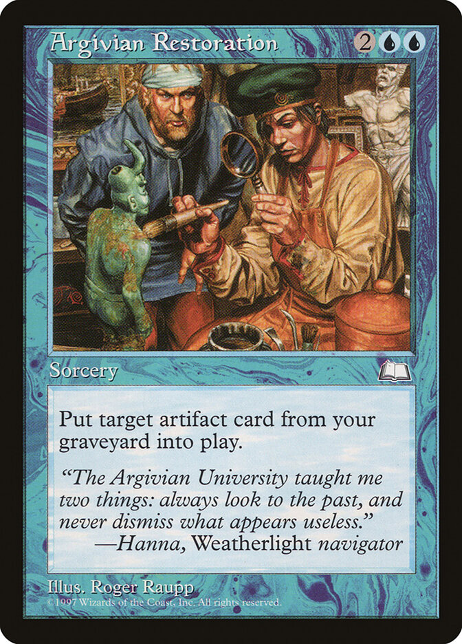 Argivian Restoration (Weatherlight)