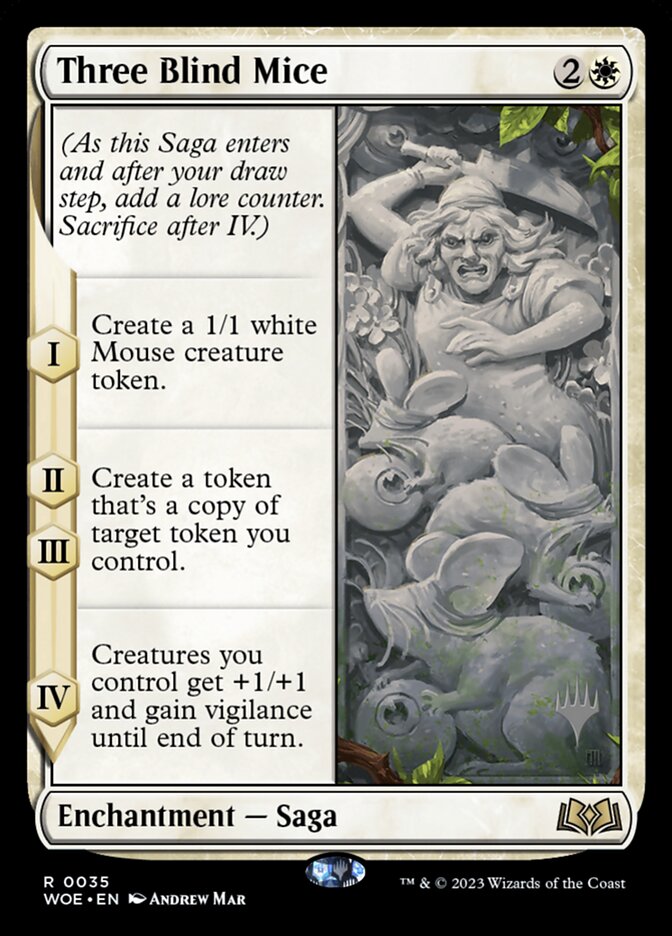 Three Blind Mice (Wilds of Eldraine Promos)