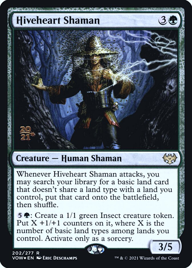 Hiveheart Shaman (Innistrad: Crimson Vow Promos)