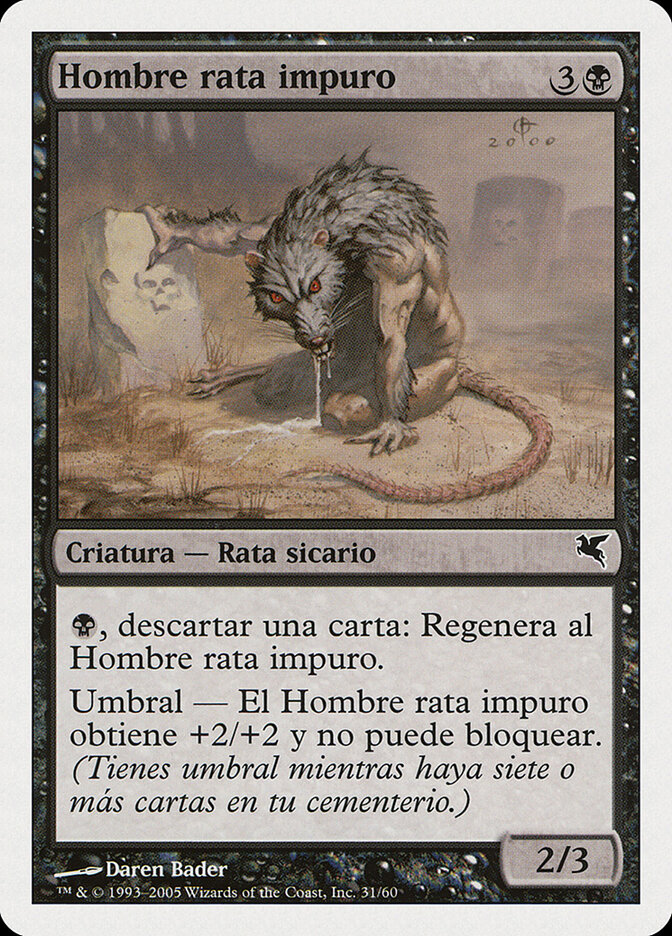 Dirty Wererat (Salvat 2005)
