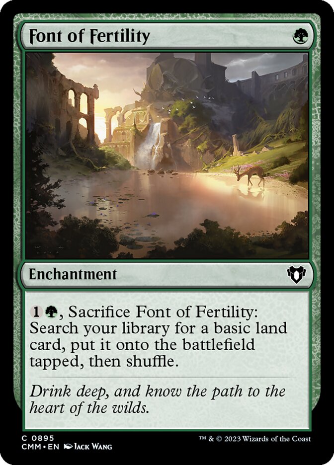 Font of Fertility (Commander Masters)