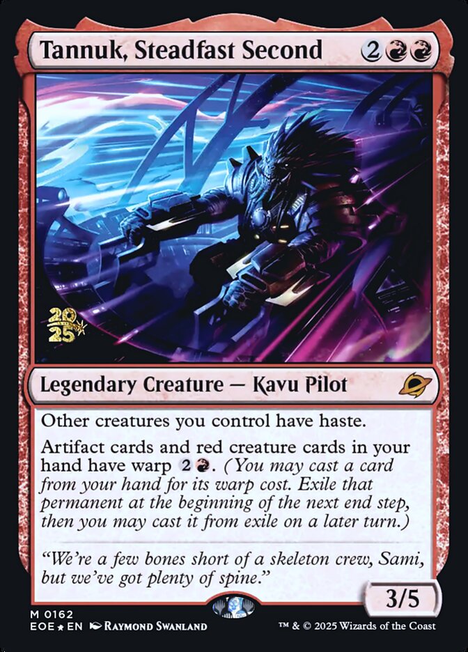 Tannuk, Steadfast Second (Edge of Eternities Promos)