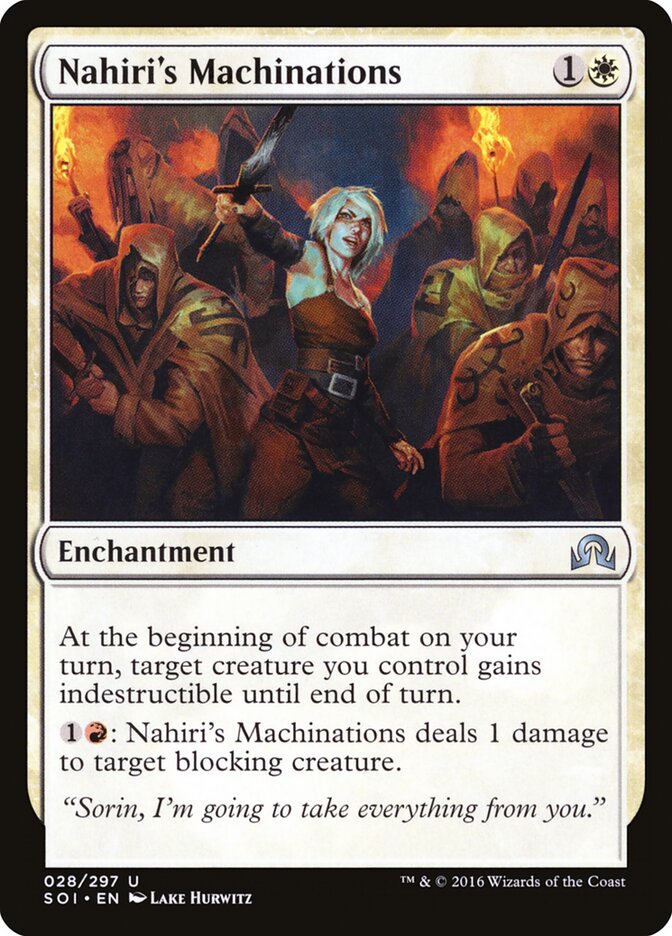 Nahiri's Machinations (Shadows over Innistrad)