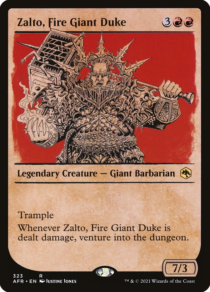 Zalto, Fire Giant Duke (Adventures in the Forgotten Realms)