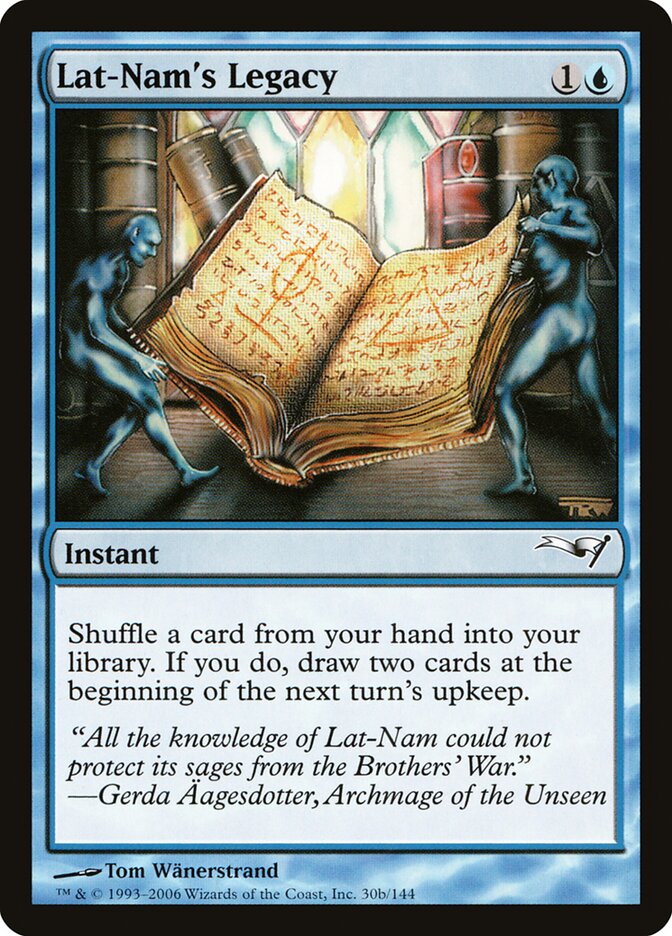 Lat-Nam's Legacy (Coldsnap Theme Decks)