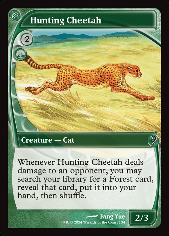 Hunting Cheetah (Mystery Booster 2)