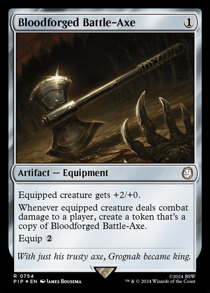 Bloodforged Battle-Axe (Fallout)