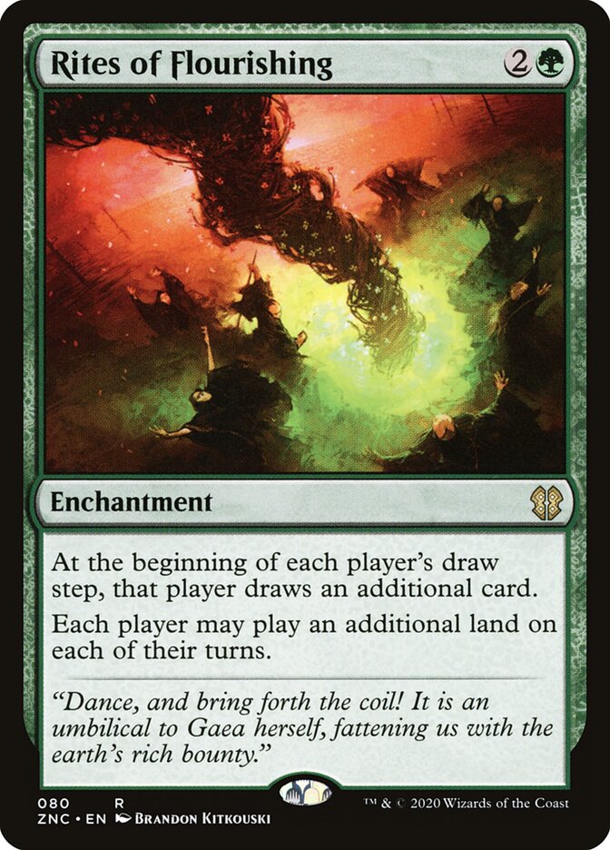 Rites of Flourishing (Zendikar Rising Commander)