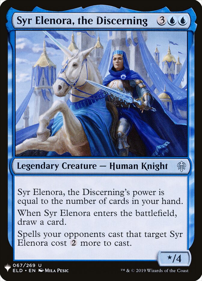 Syr Elenora, the Discerning (The List)