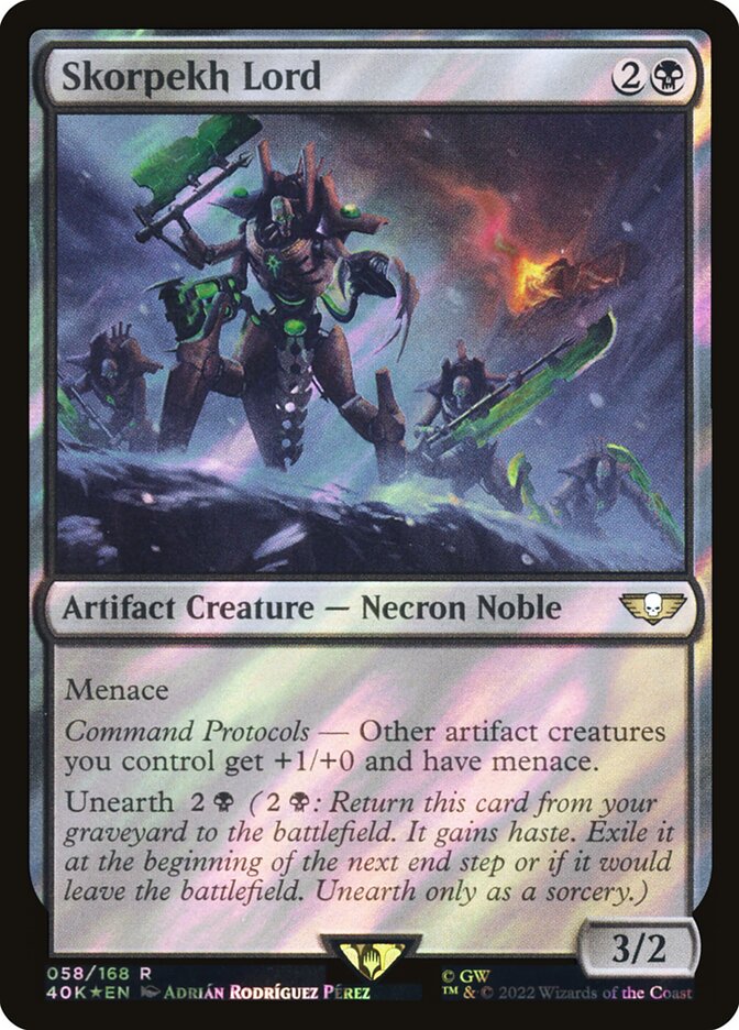 Skorpekh Lord (Warhammer 40,000 Commander)