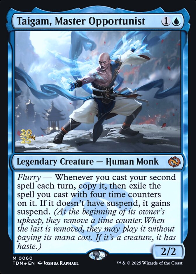 Taigam, Master Opportunist (Tarkir: Dragonstorm Promos)