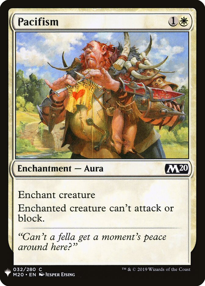 Pacifism (The List)