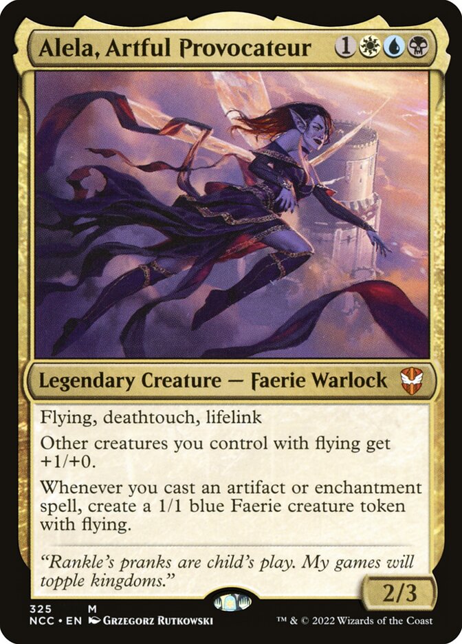 Alela, Artful Provocateur (New Capenna Commander)