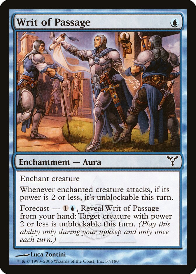 Writ of Passage (Dissension)