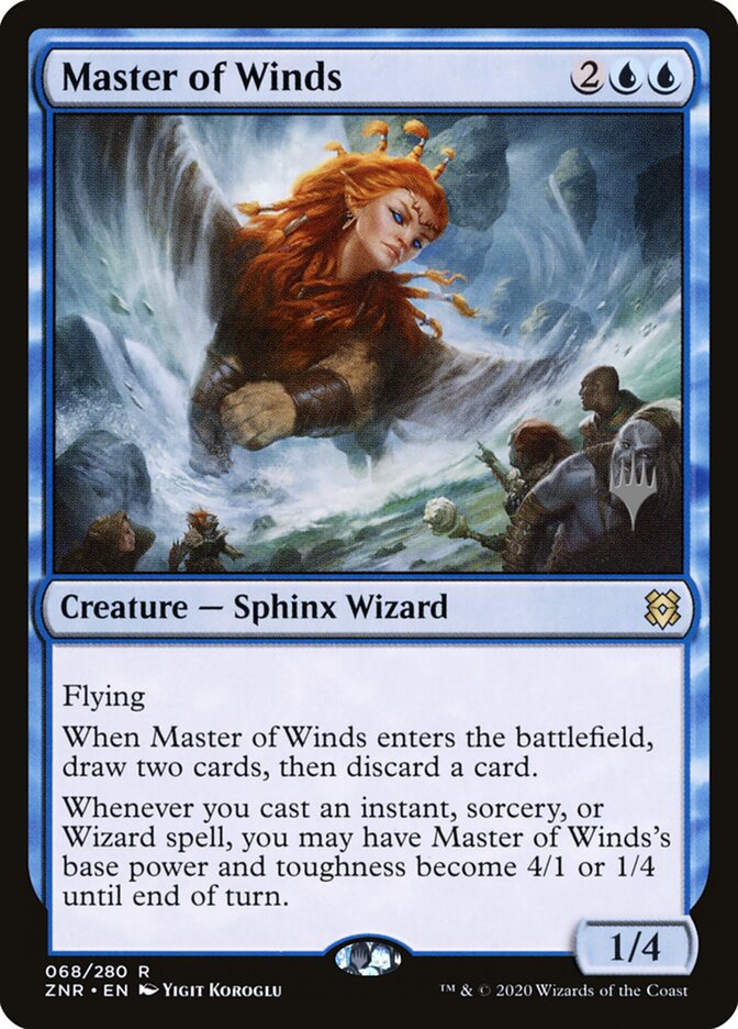 Master of Winds (Zendikar Rising Promos)
