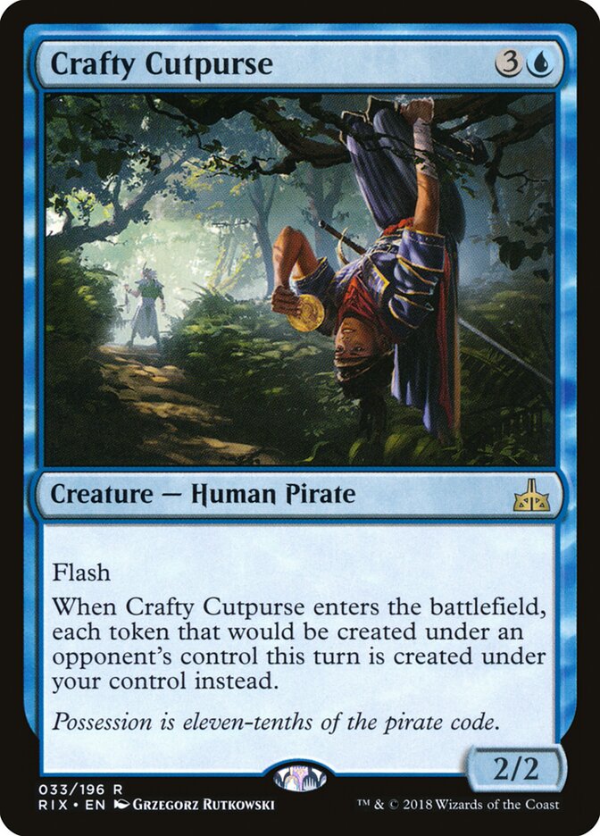 Crafty Cutpurse (Rivals of Ixalan)