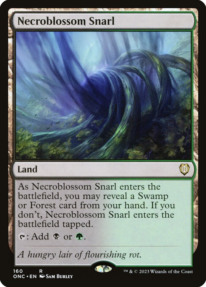 Necroblossom Snarl (Phyrexia: All Will Be One Commander)