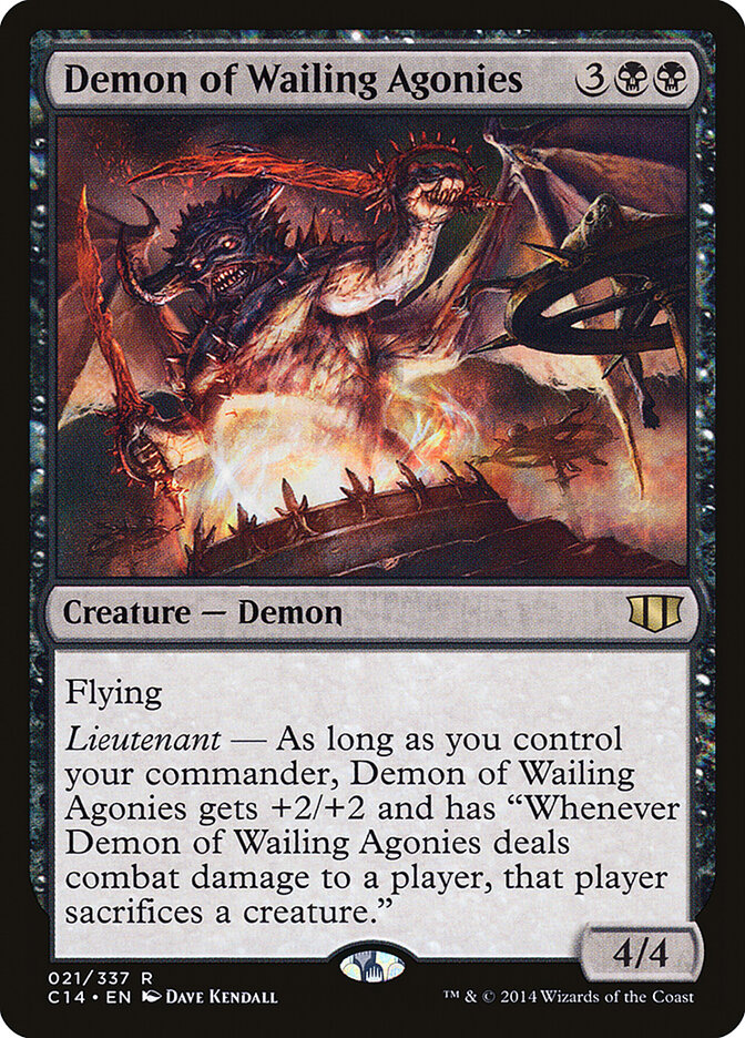 Demon of Wailing Agonies (Commander 2014)