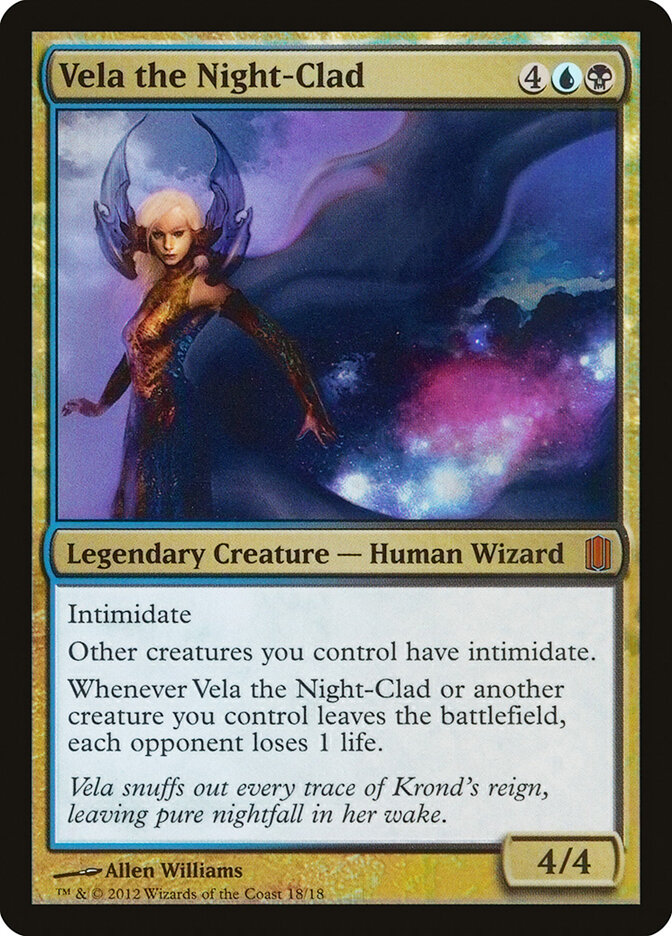 Vela the Night-Clad (Commander's Arsenal)