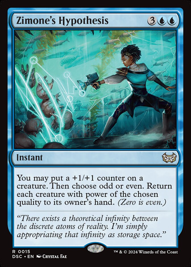Zimone's Hypothesis (Duskmourn: House of Horror Commander)