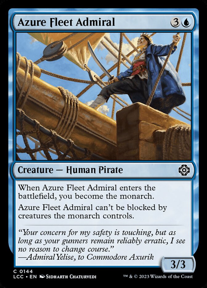 Azure Fleet Admiral (The Lost Caverns of Ixalan Commander)