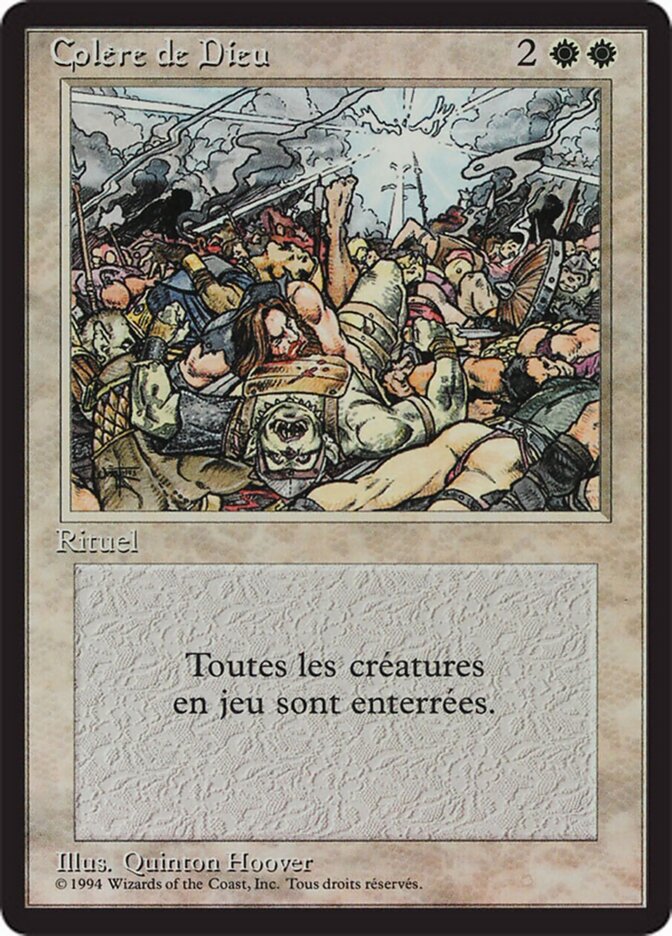 Wrath of God (Foreign Black Border)