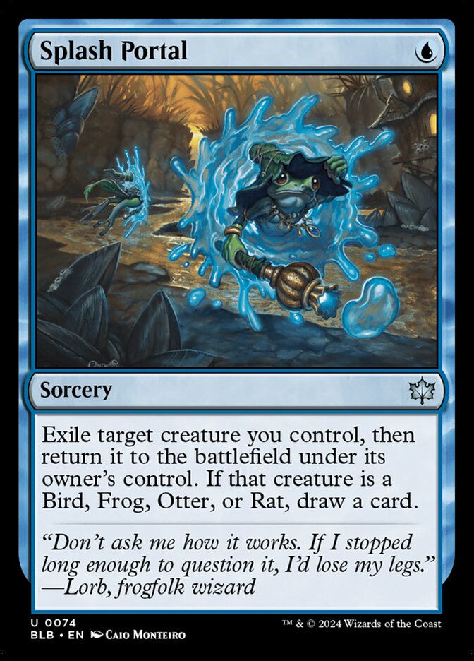 Splash Portal (Bloomburrow)