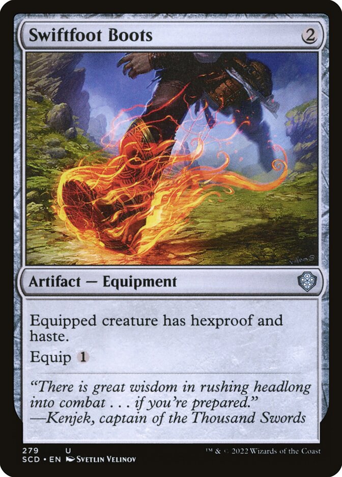 Swiftfoot Boots (Starter Commander Decks)