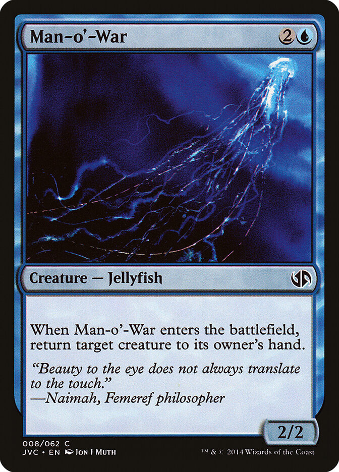 Man-o'-War (Duel Decks Anthology: Jace vs. Chandra)