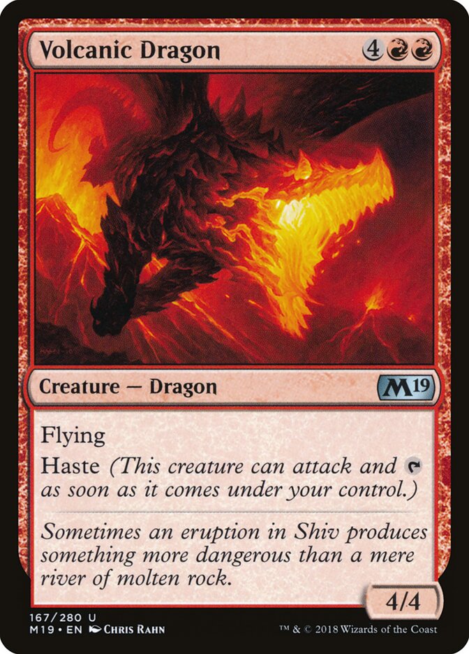 Volcanic Dragon (Core Set 2019)