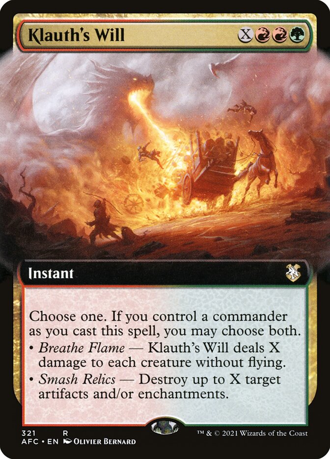 Klauth's Will (Forgotten Realms Commander)