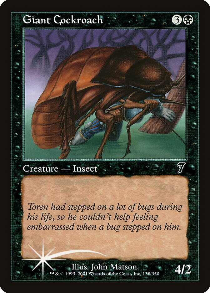 Giant Cockroach (Seventh Edition)