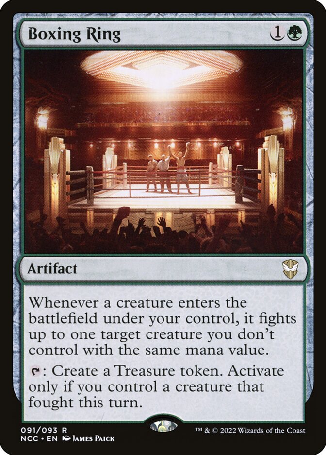Boxing Ring (New Capenna Commander)
