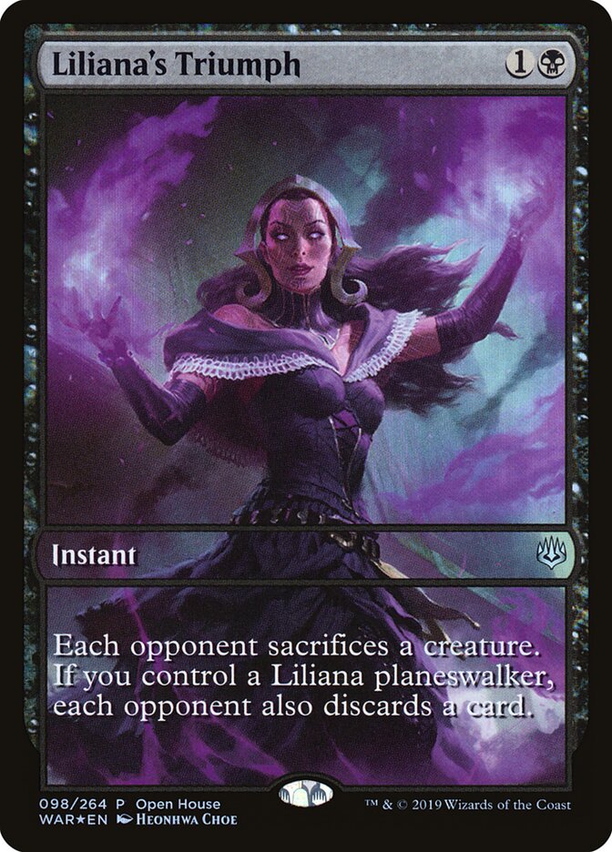 Liliana's Triumph (War of the Spark Promos)