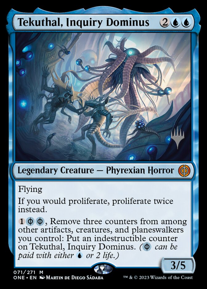 Tekuthal, Inquiry Dominus (Phyrexia: All Will Be One Promos)