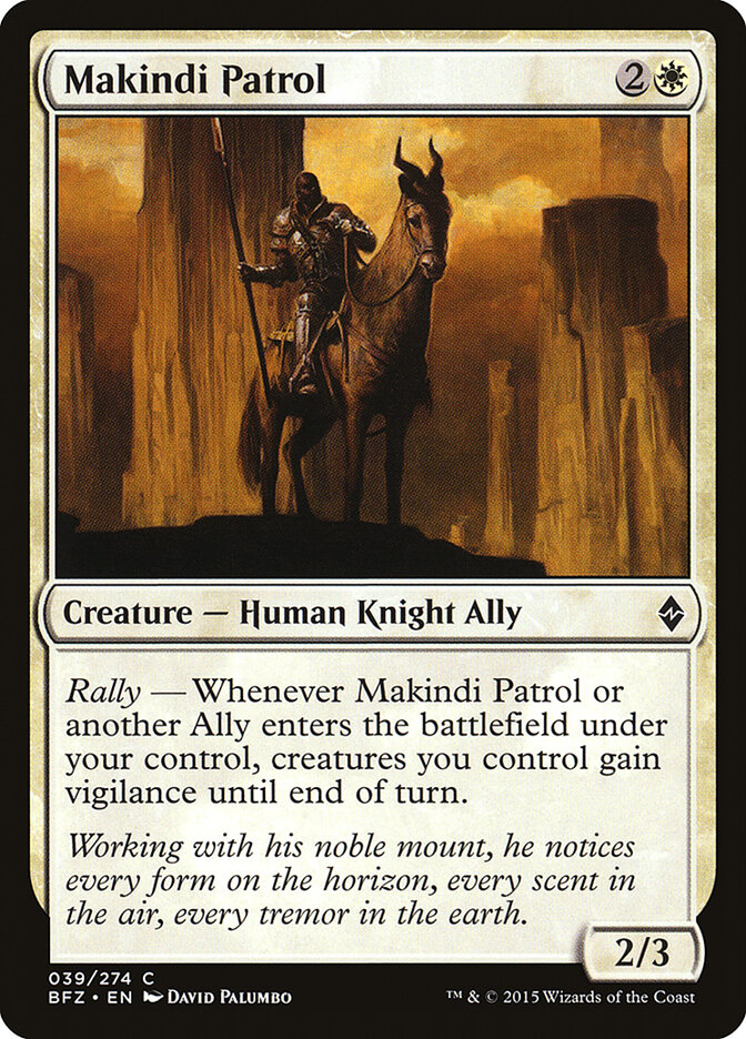 Makindi Patrol (Battle for Zendikar)
