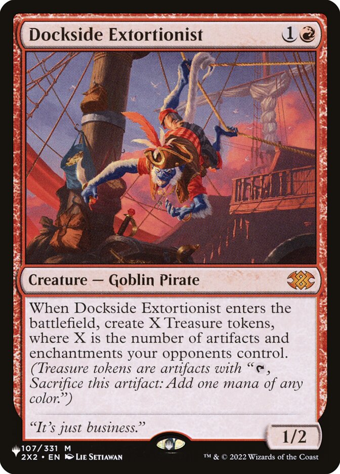 Dockside Extortionist (The List)