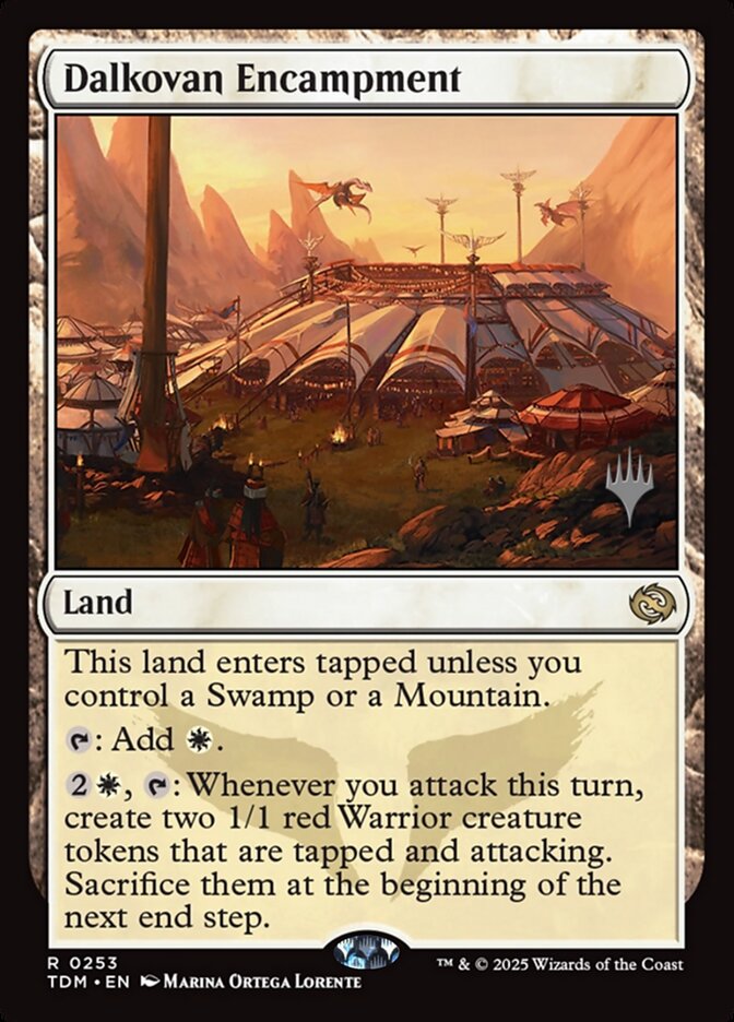 Dalkovan Encampment (Tarkir: Dragonstorm Promos)