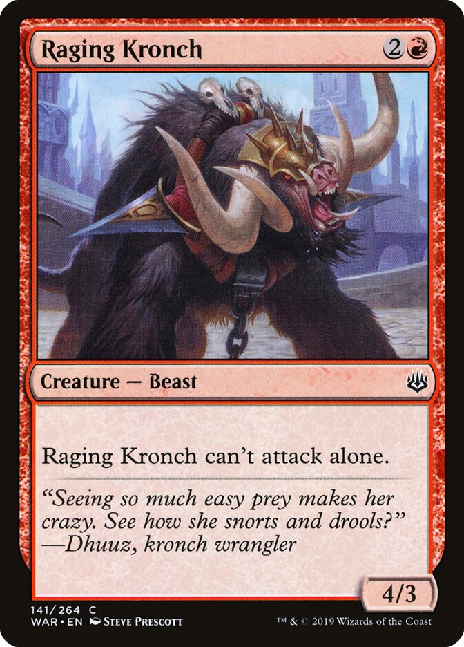 Raging Kronch (War of the Spark)